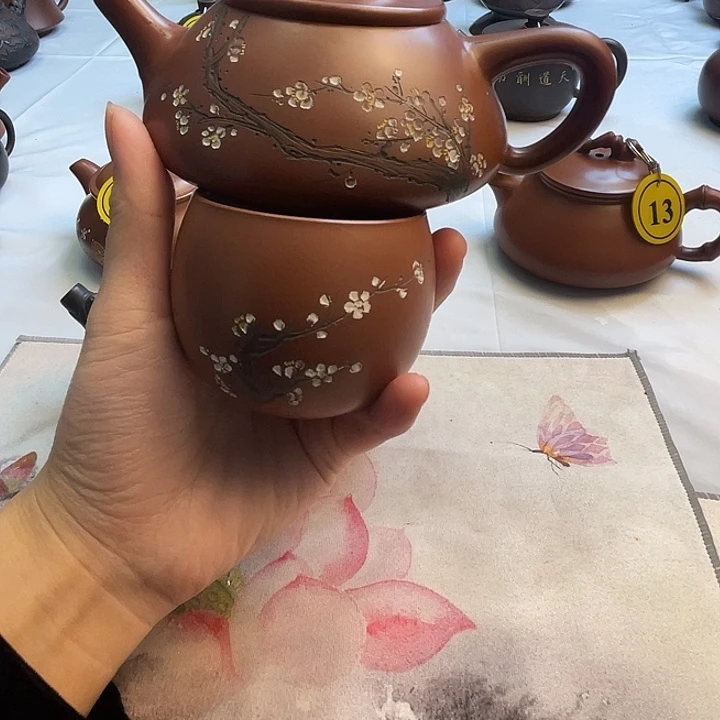 那**事广西钦州坭兴陶茶壶