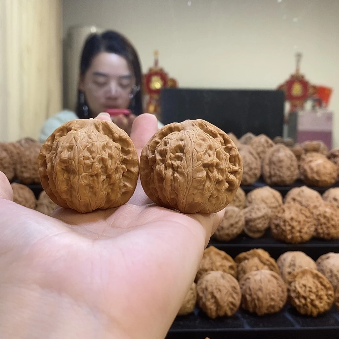 把件文玩核桃43玄武狮子头
