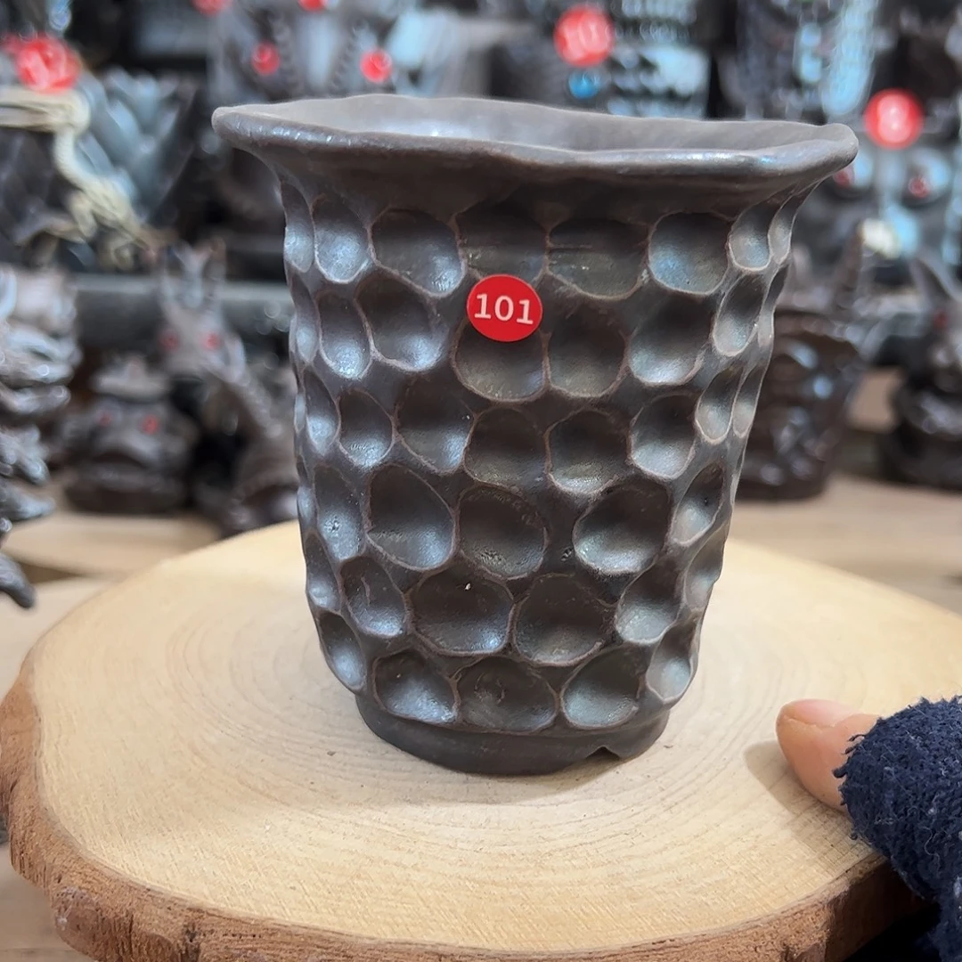 101号，手捏，内口7.5外高10