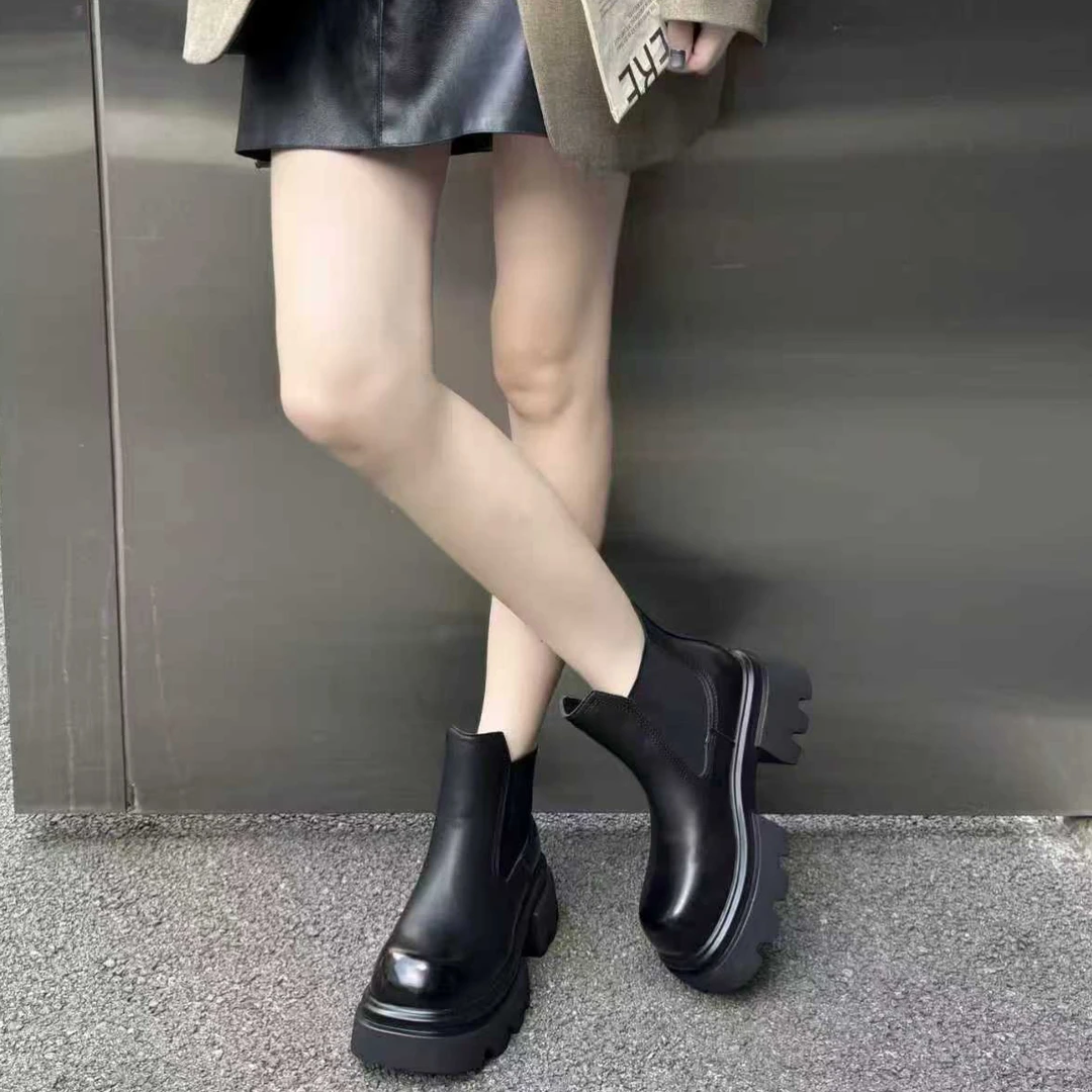 F3秋冬新款烟管靴67263