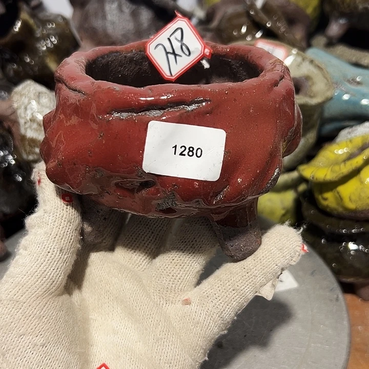 粗陶花盆制作就这样的