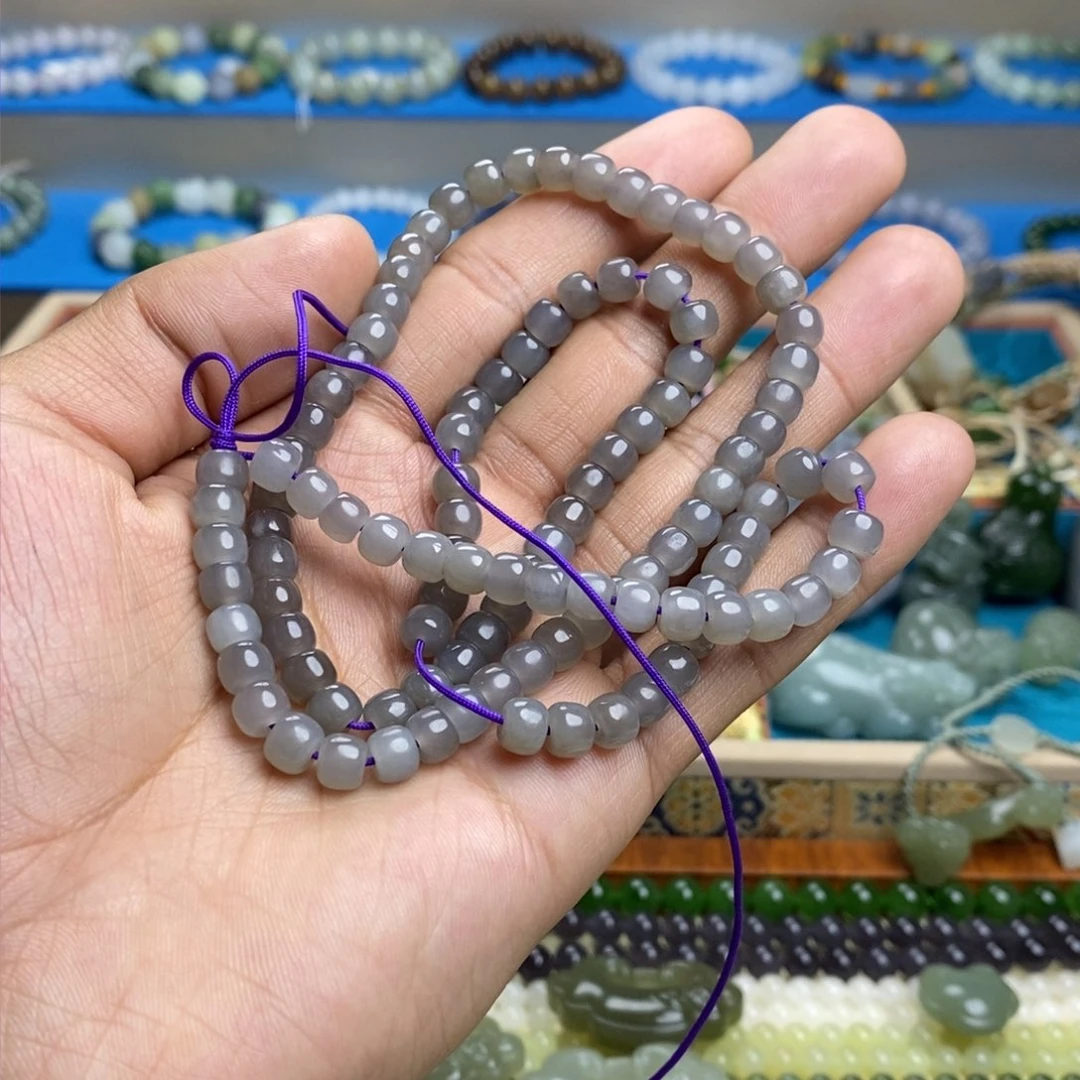 和田玉手串未镶嵌