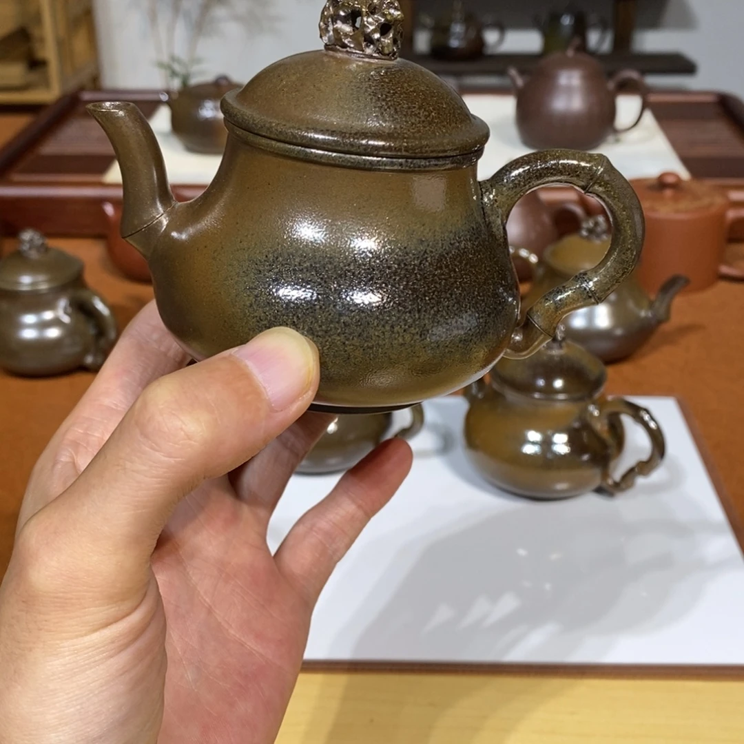 自****160ml广西钦州坭兴陶手工茶具