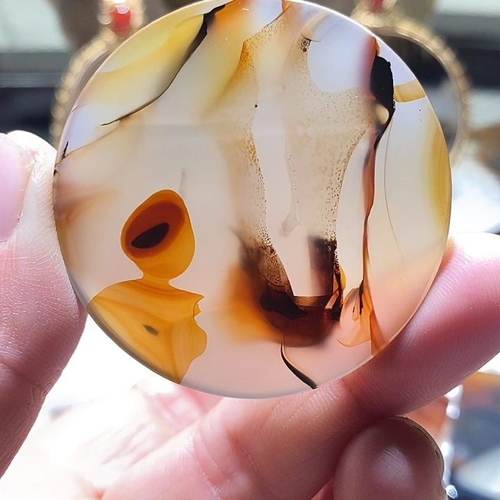 玛瑙/玉髓未镶嵌颈饰