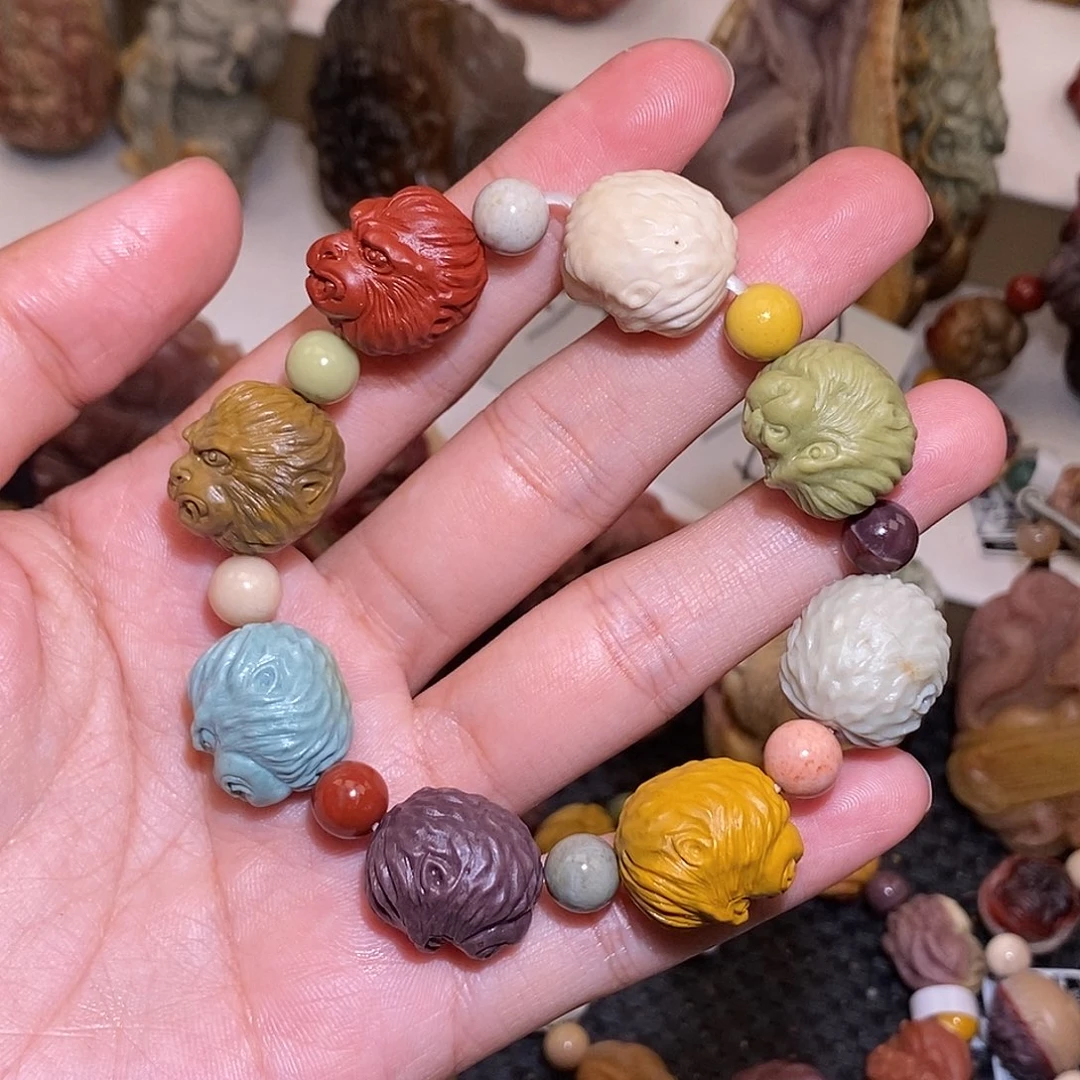 石英质玉（阿拉善玉）未镶嵌手链