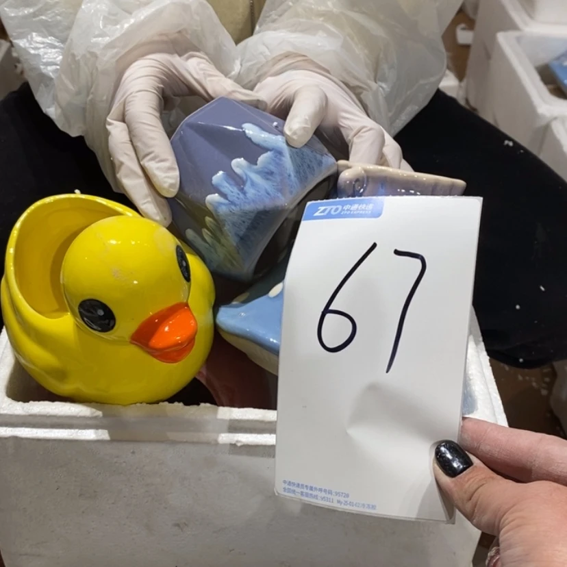 【闪购商品】摆件Q*陶瓷摆件瑕疵特卖