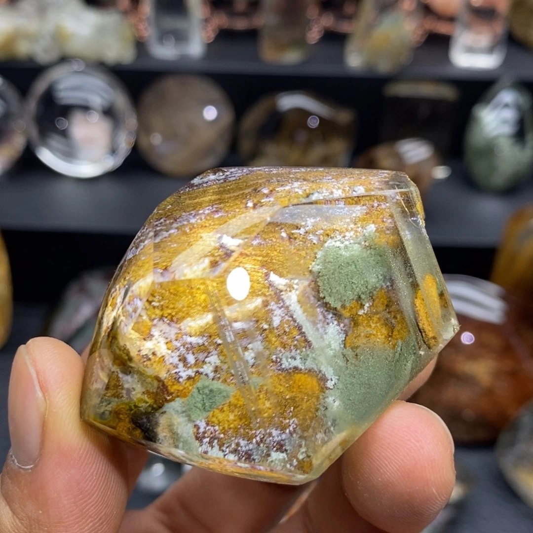 水晶未镶嵌珠宝半成品