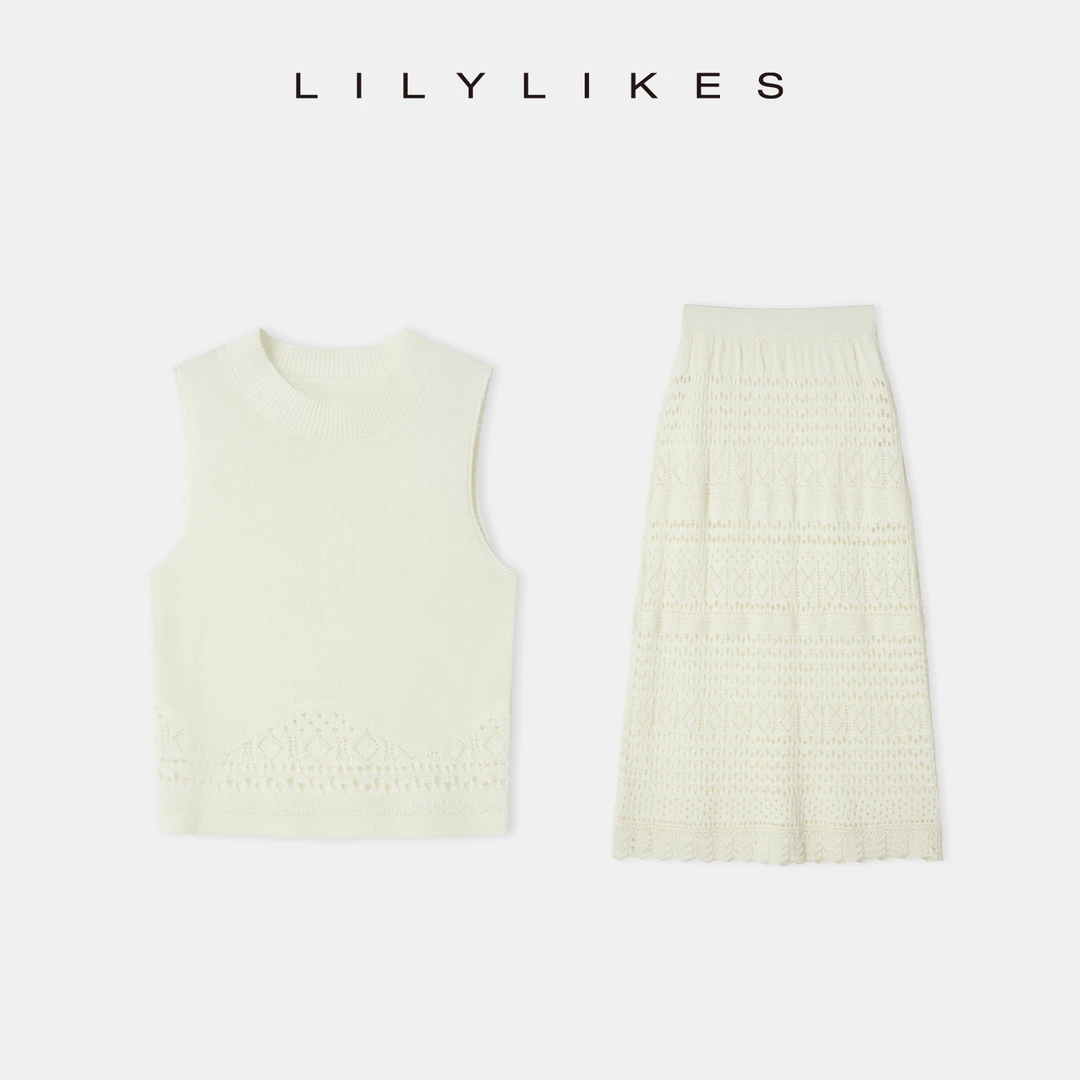 “Boho度假美学”透气清爽莱赛尔亚麻 超绝松弛感夏日薄款针织套装