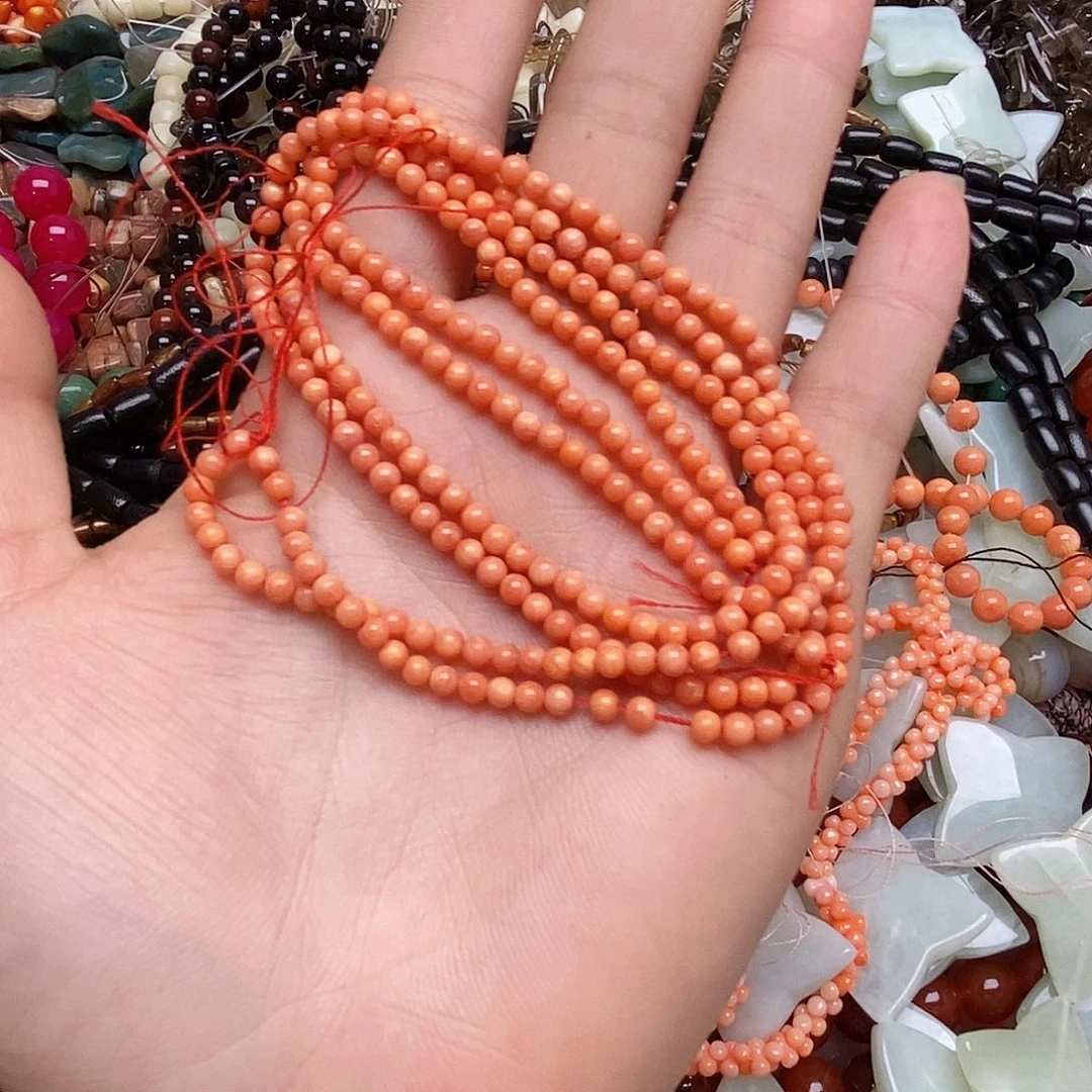 玛瑙/玉髓未镶嵌珠宝半成品随机两条装