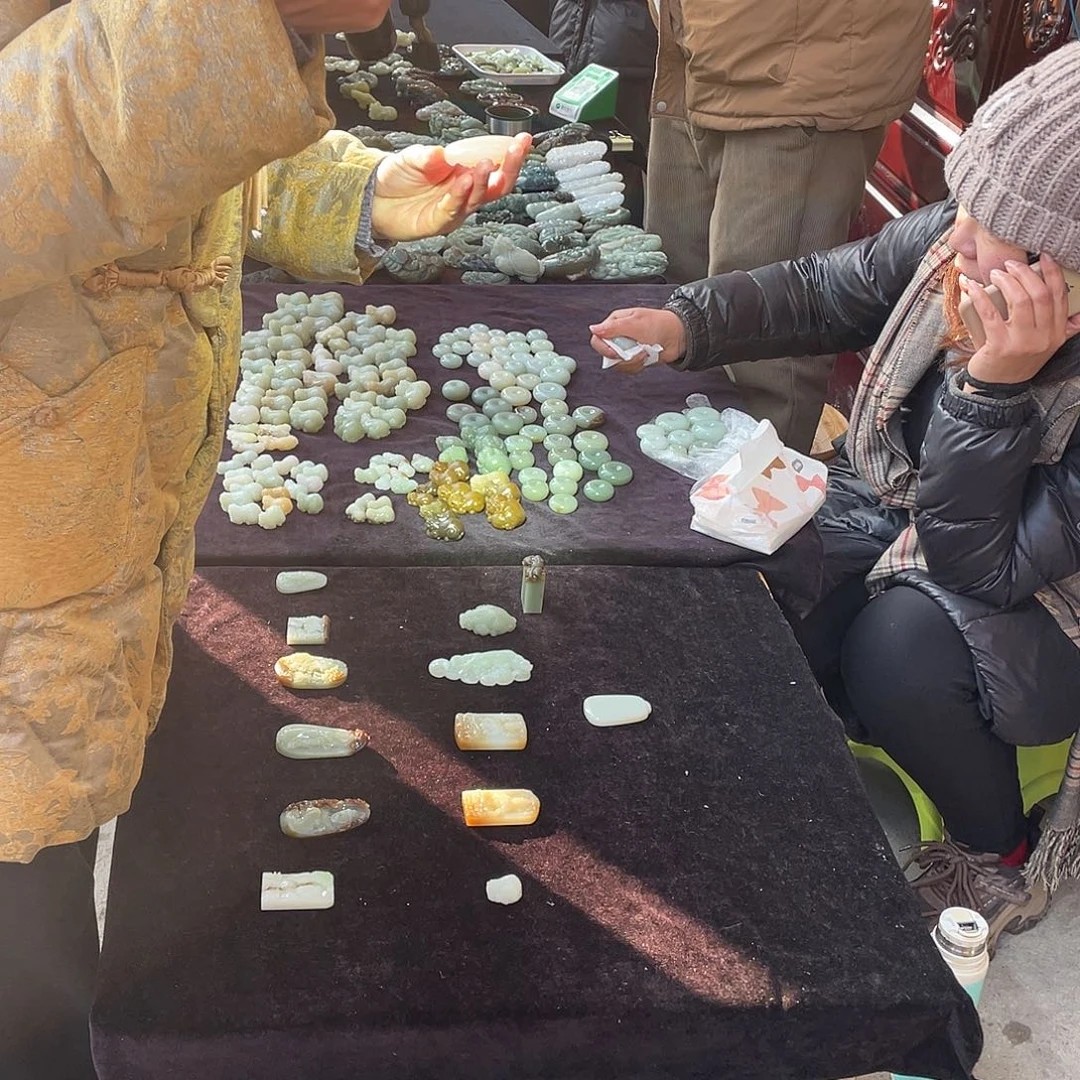 未镶嵌和田玉（糖玉）挂件