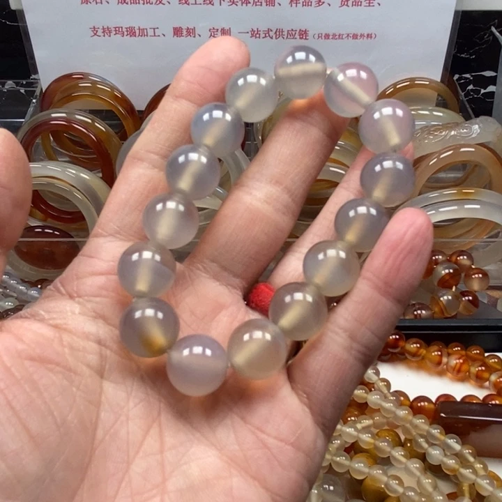 玛瑙/玉髓手串未镶嵌