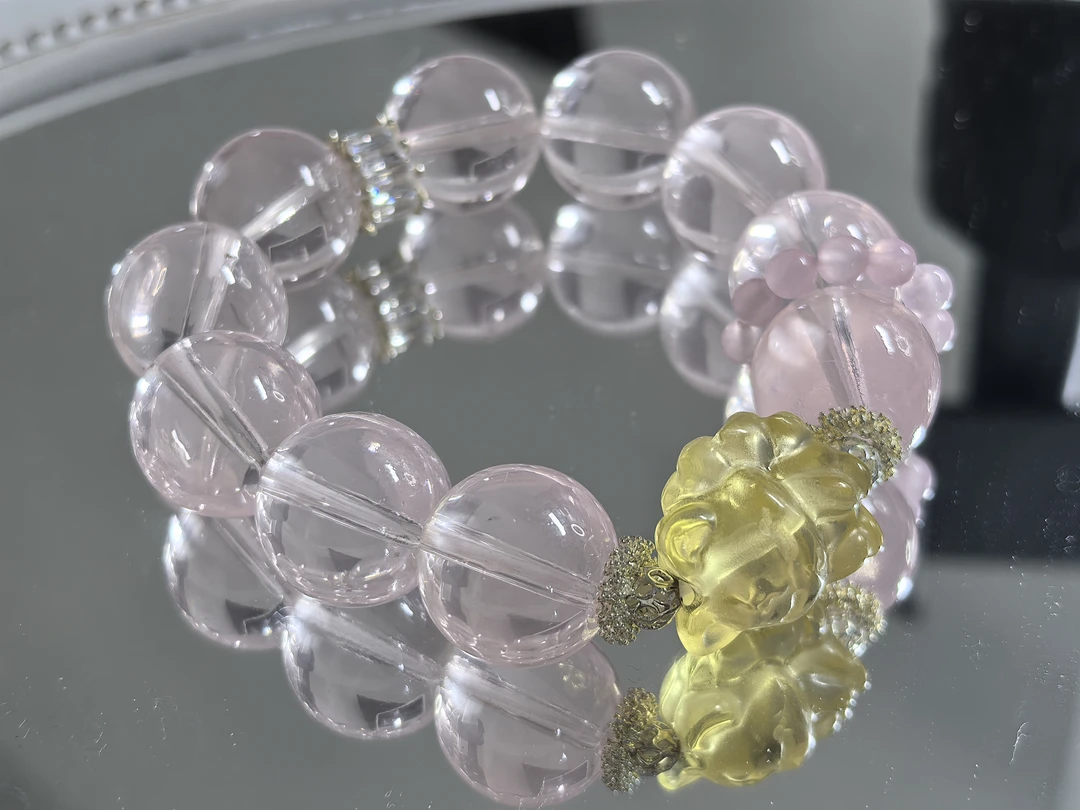 非金属仿水晶手链 原创限量版，大卡，爆款推荐搭配凤九配件精美