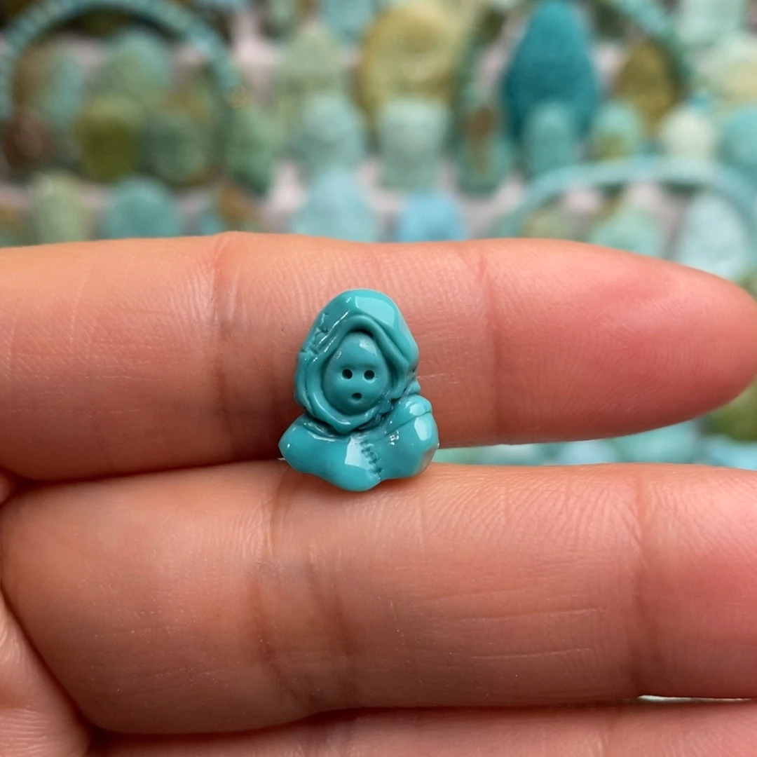 绿松石未镶嵌绿松石绿松石