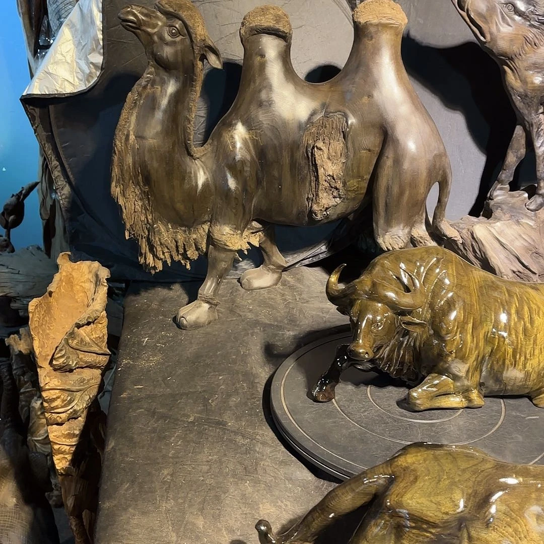 化***奇金丝楠金丝楠木雕刻