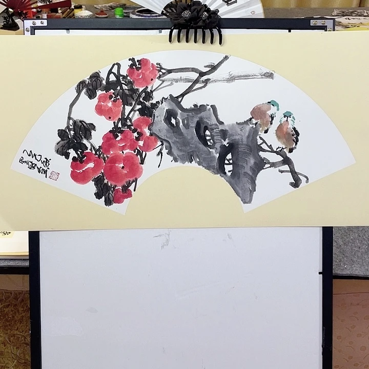 国画张圣敏先生纯手绘作品