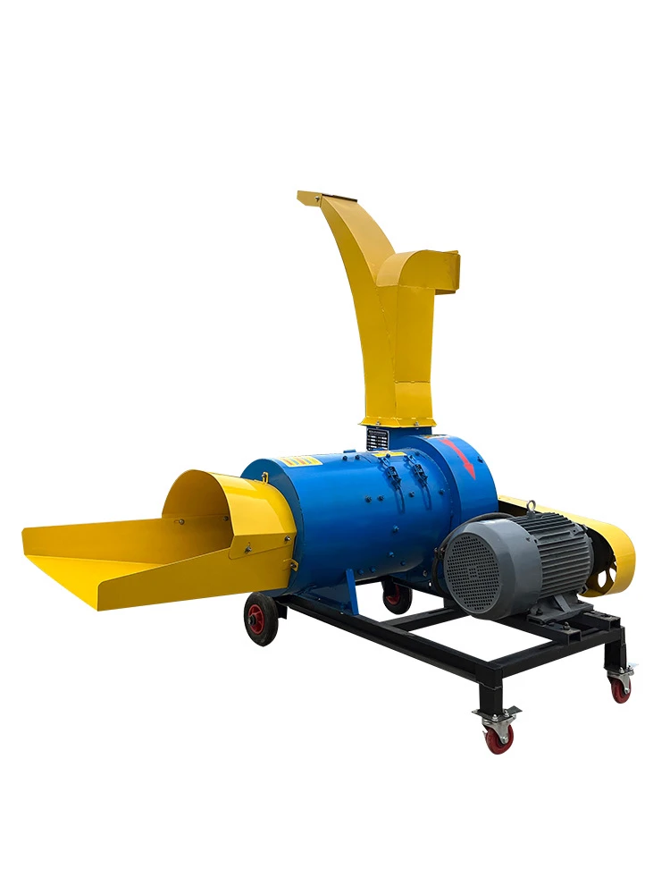 426型号27刀高喷风火轮揉丝机铡草揉丝机干湿两用不挑草料