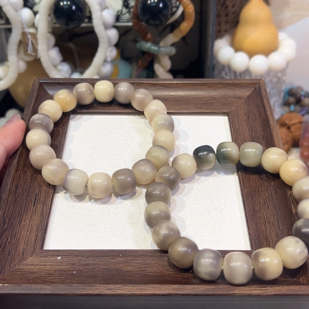 菩提根/象牙果吊坠牛奶泡芙卡14