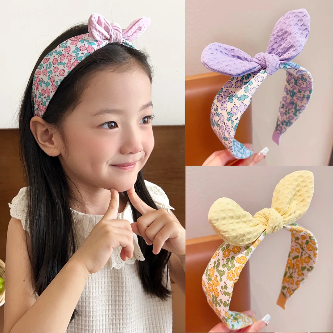 儿童小碎花发箍可爱女童不勒头碎发头箍2025新款宝宝防滑漂亮发饰