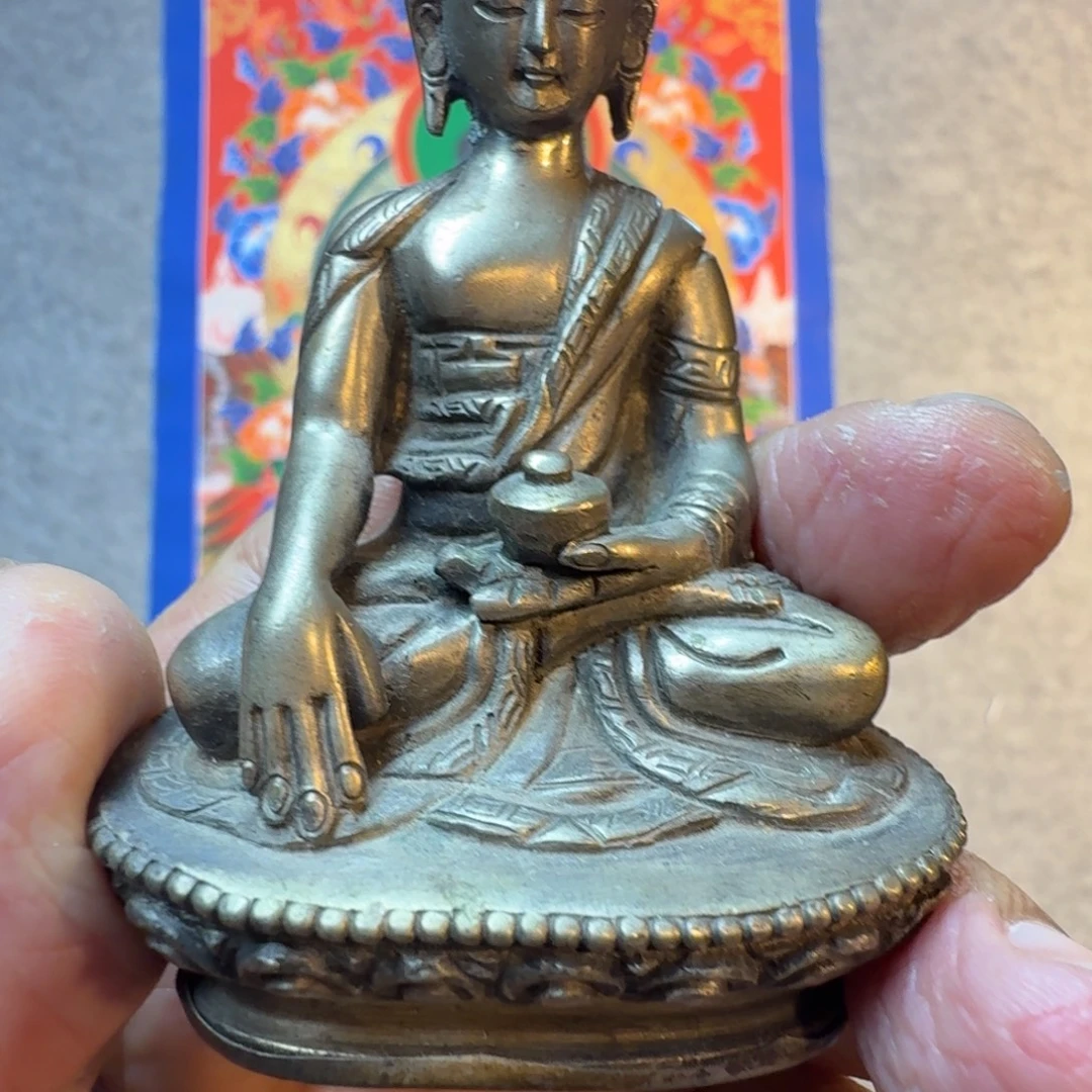 装裱画释迦牟尼造像纯手工