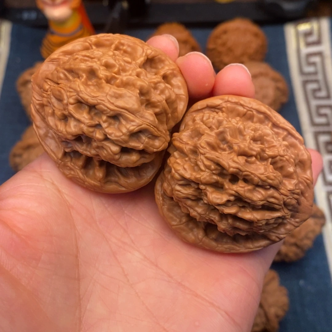 东***哥把件文玩核桃45大虎头