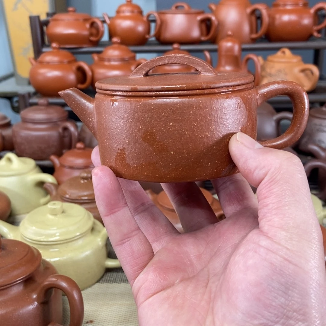 紫砂茶壶原矿降坡