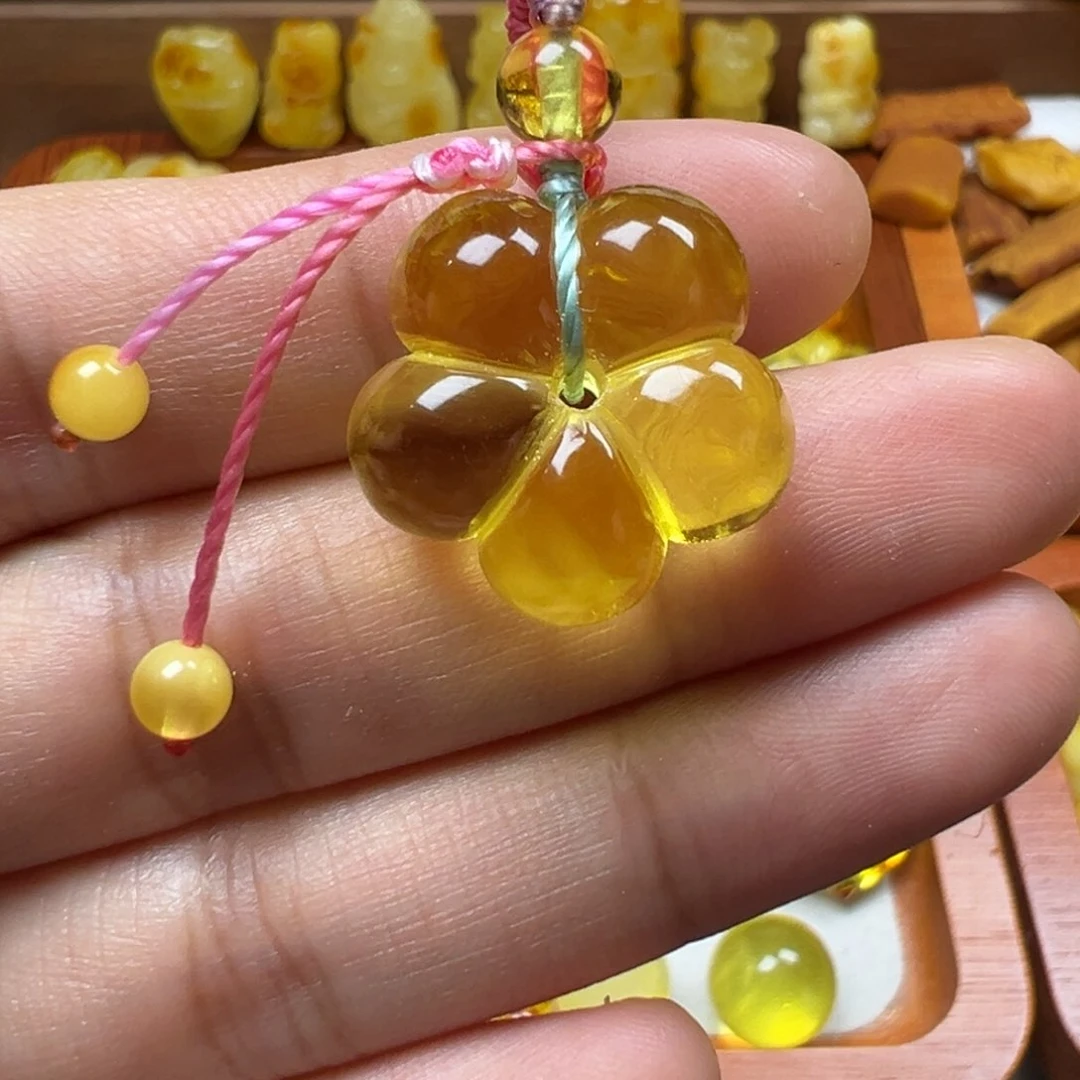未镶嵌吊坠(不含链)琥珀