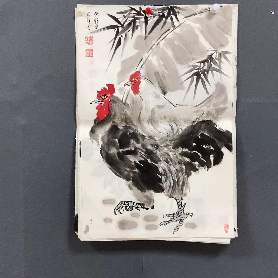 国画王宝祥手绘作品欣赏45.68