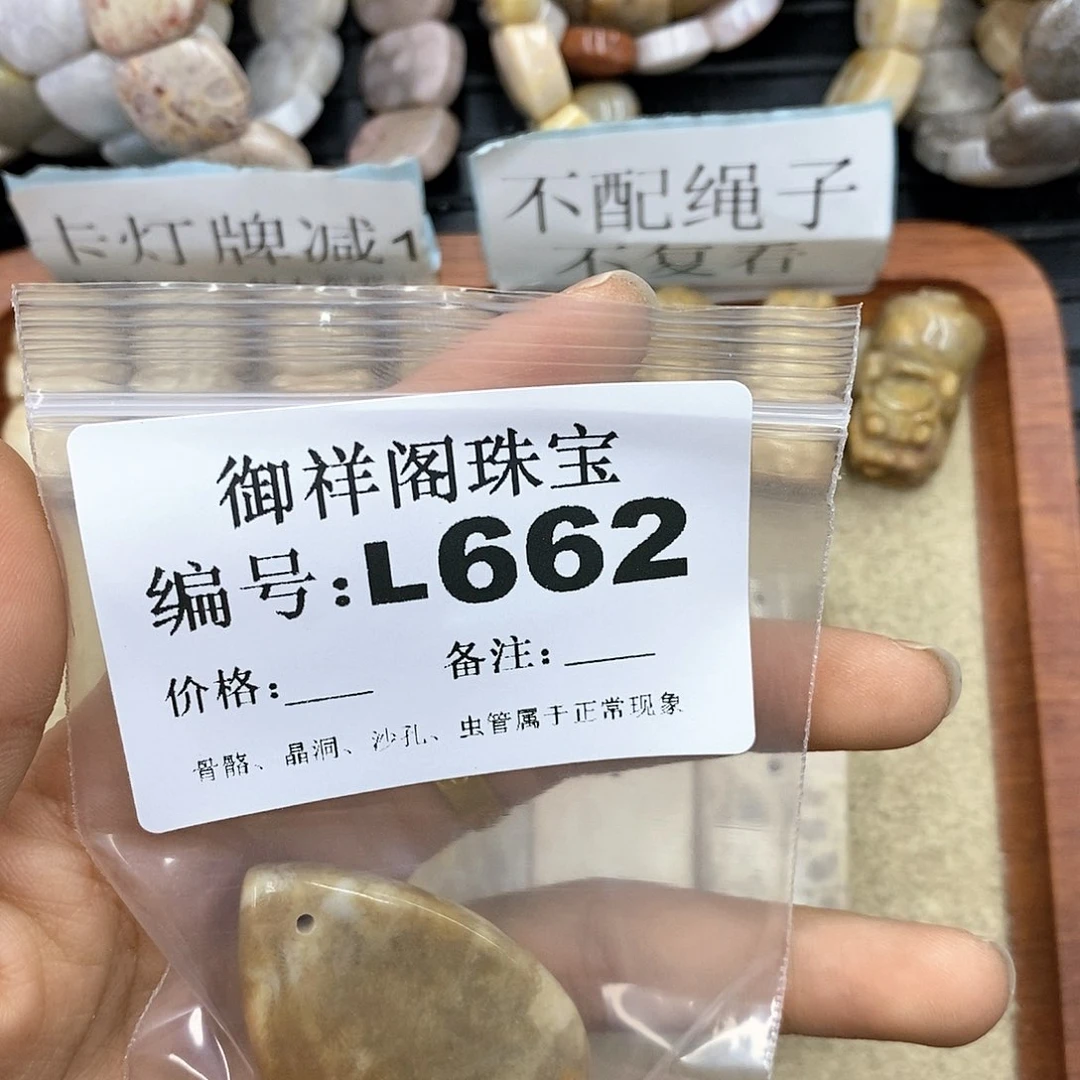 硅化珊瑚（珊瑚玉）L未镶嵌黑*