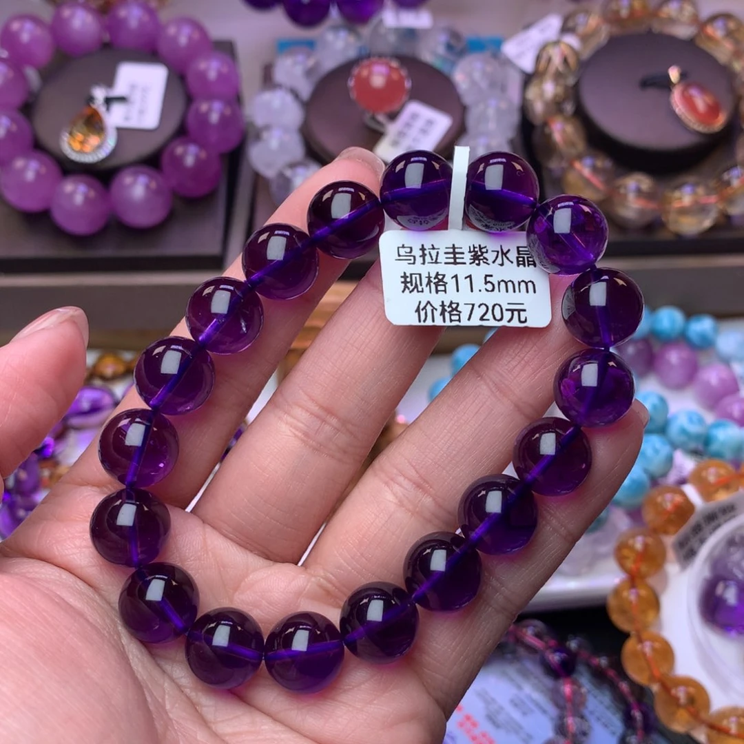 水晶手链未镶嵌薄***力手链