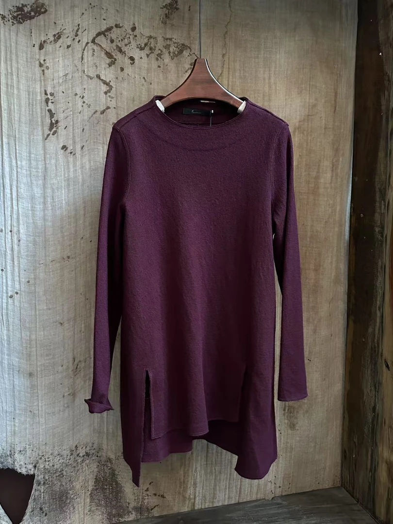 NatureDye 【美侖美奂】B6329578原创设计高级刺绣打底衫