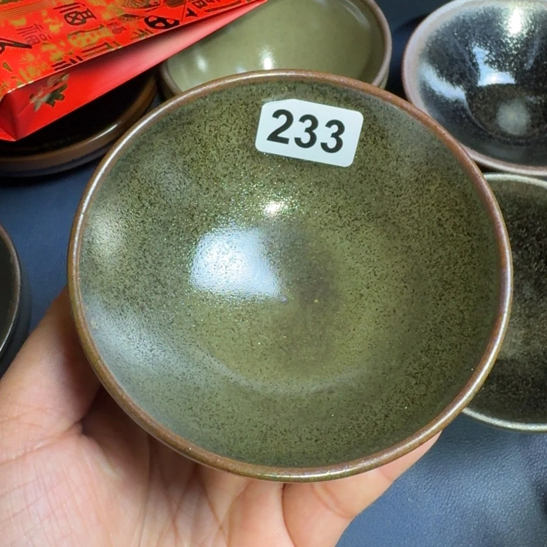 小雨茶盏，手工柴烧霞****ᵏ