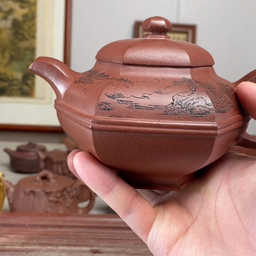 茶壶紫砂原矿泥料传统工艺制作