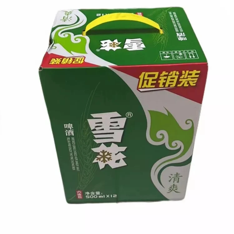 雪花清爽8度500ml×12罐