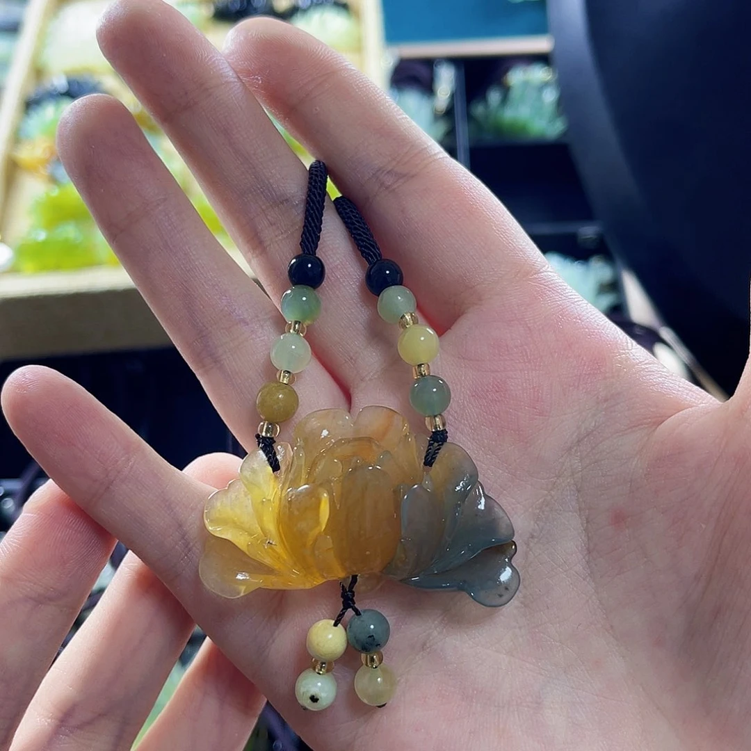 蛇纹石玉颈饰未镶嵌W****