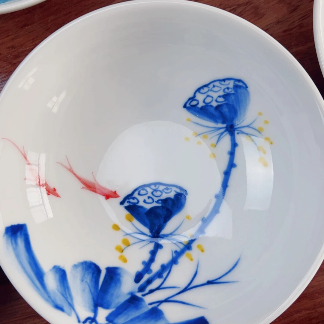 景德镇陶瓷手工手绘制作