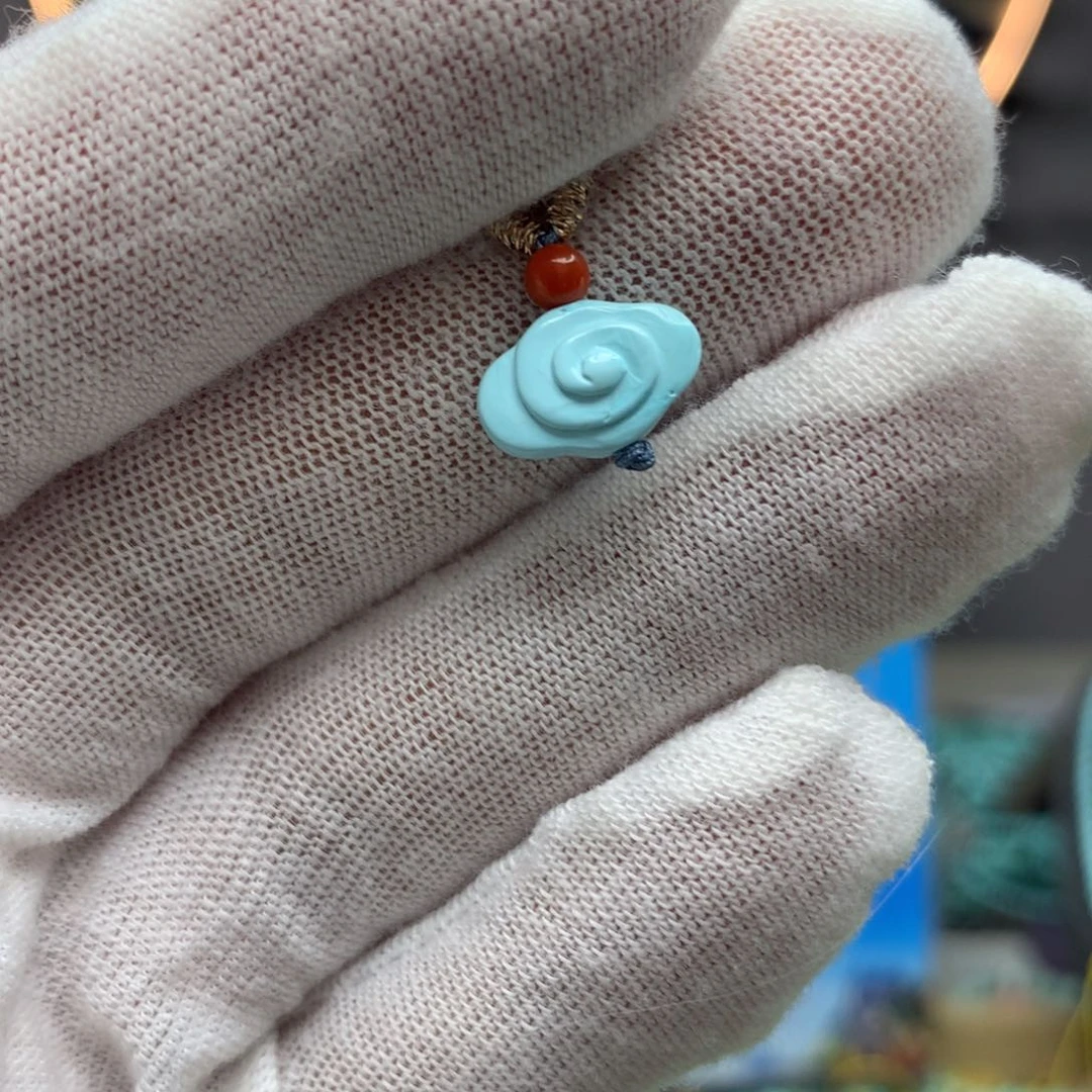 绿松石挂件未镶嵌