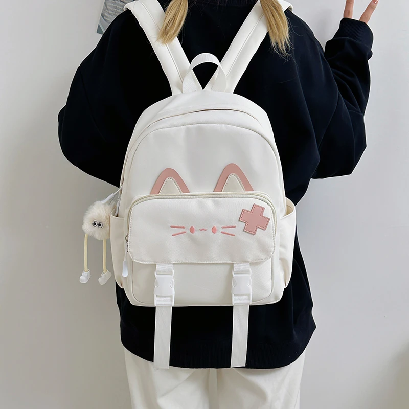 可爱中小学生春游双肩包儿童外出研学旅游小背包女孩轻便出游补课