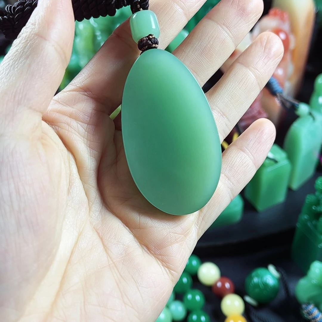 四川石名贵石材梅子青