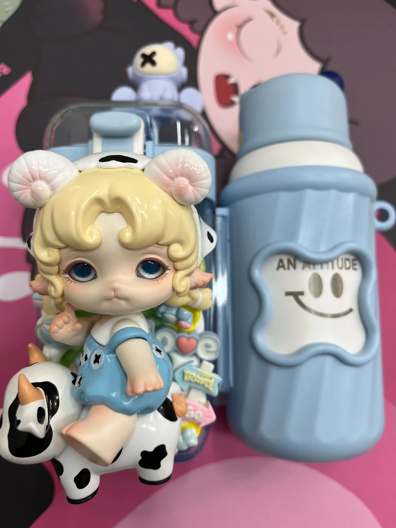 正版娃奶油胶手作混端摆件大礼包网红创意可爱