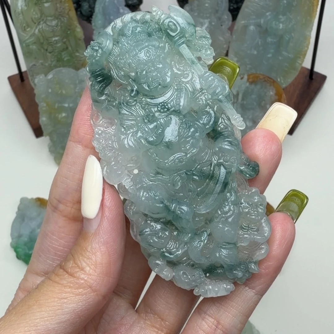 定制翡翠未镶嵌大黑天