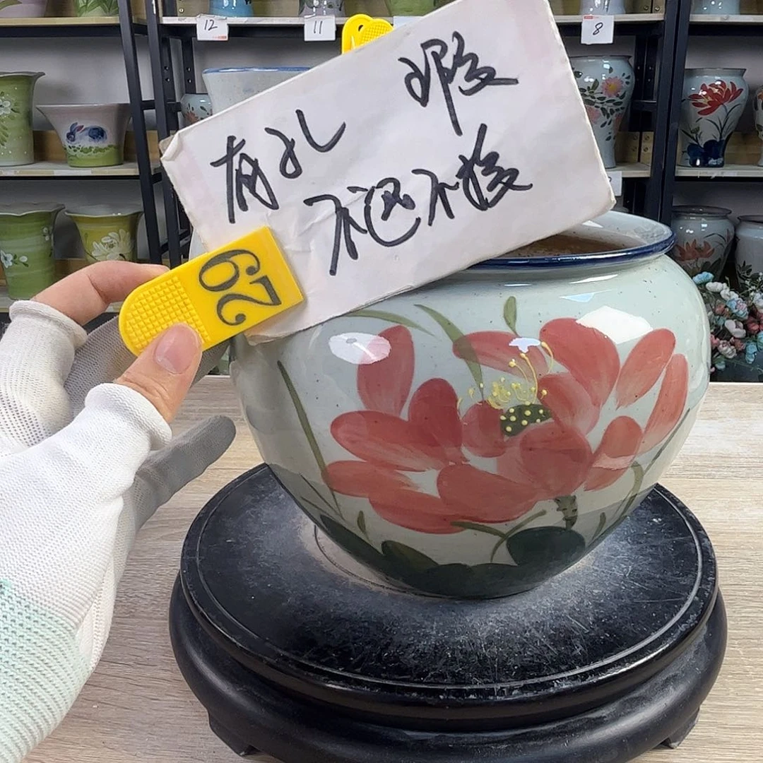 罐1tc景德镇陶瓷花盆