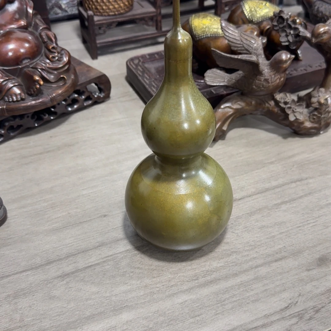 1***5铜铜葫芦桌面摆件热卖