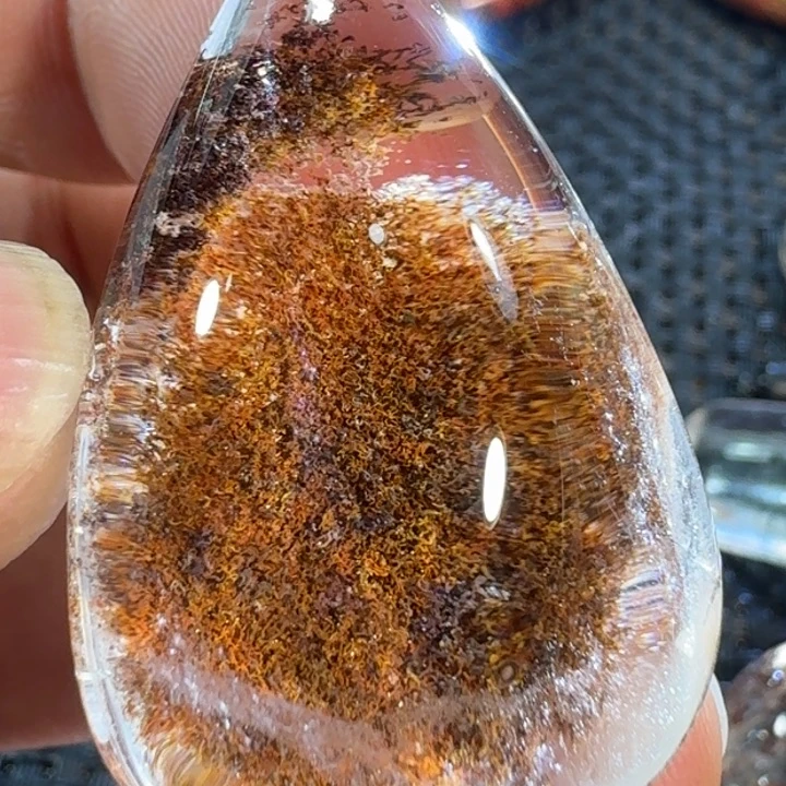 水晶吊坠(不含链)未镶嵌心**内