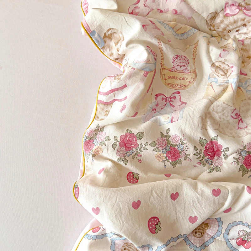 高级感轻奢ins超柔皱皱感空调被可机洗夏季夏凉被夏被子夏天单人