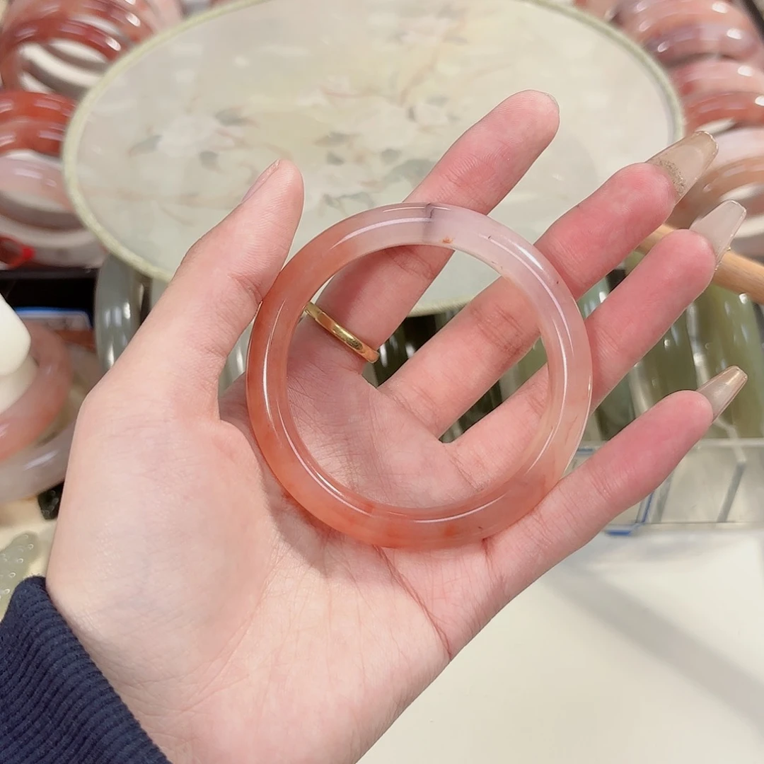 石英质玉手镯未镶嵌V*~