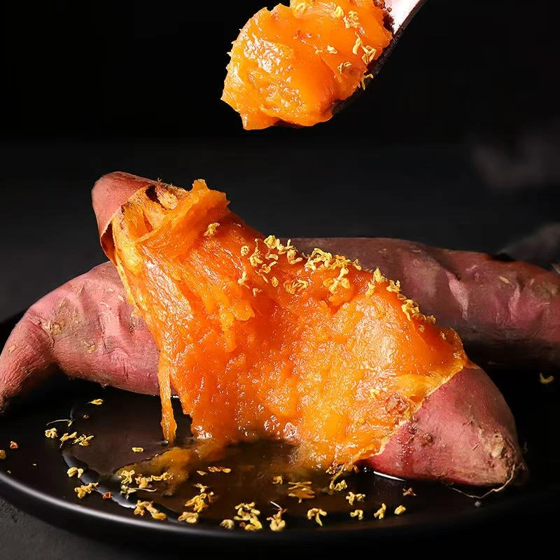 【原种烟薯】专属认证沙地基地直供，现挖现发，生态种植，香甜似蜜