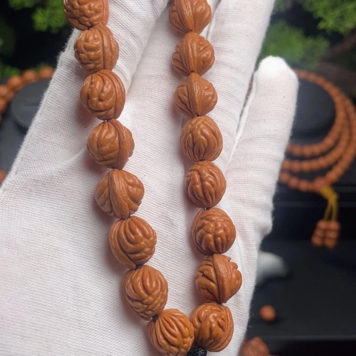 木质类精品桃核手持