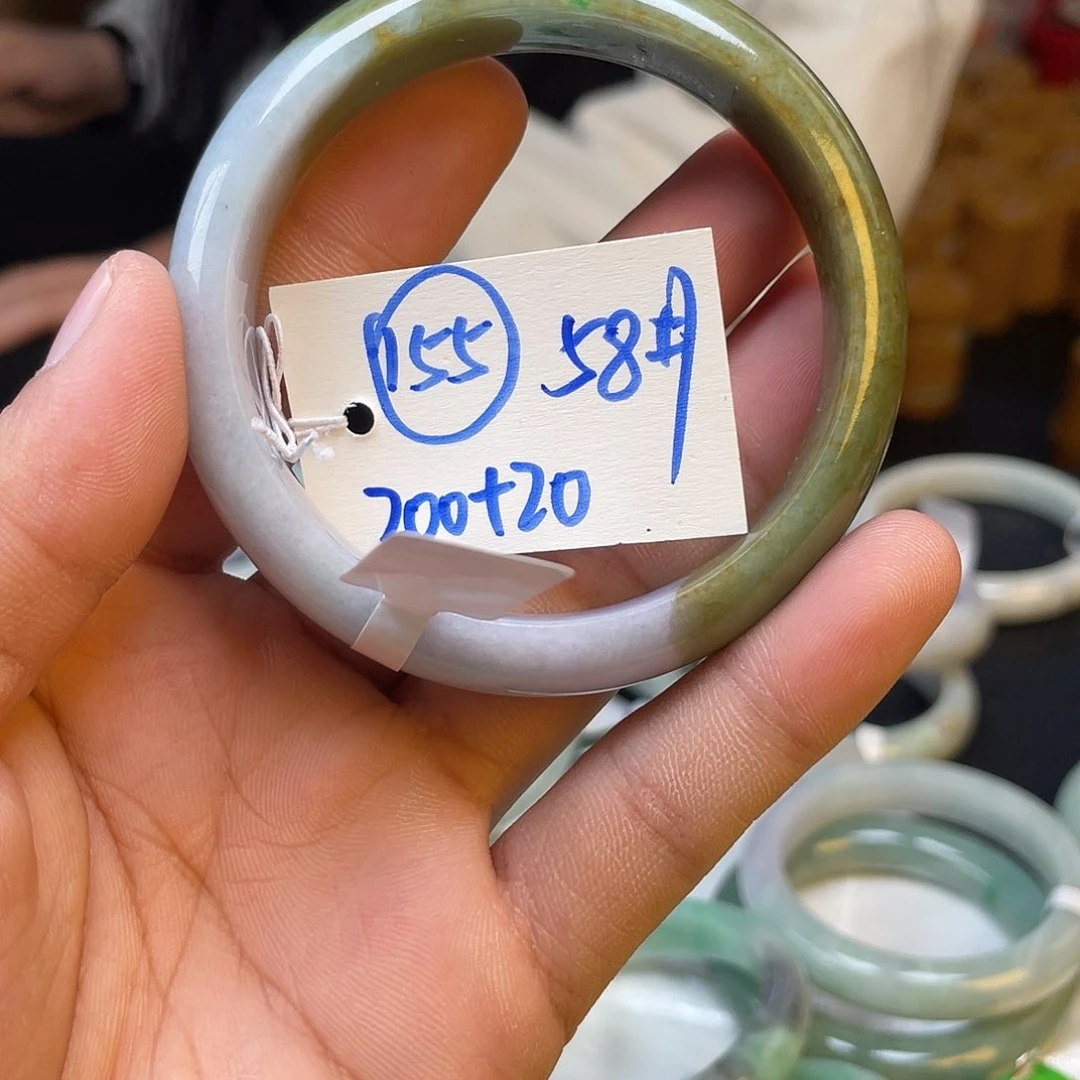 未镶嵌手镯翡翠于*年155