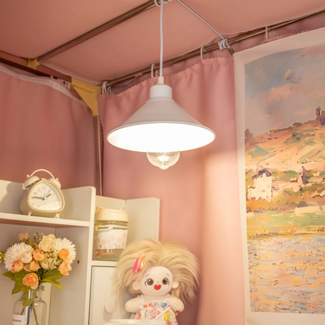 大学生宿舍床头灯上铺床帘挂灯吊灯寝室充电插电夜灯氛围灯学习灯