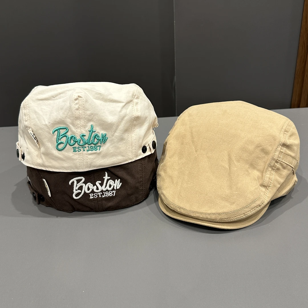 宝宝贝雷帽春秋韩系字母潮酷儿童反带前进帽洋气男女童遮阳鸭舌帽